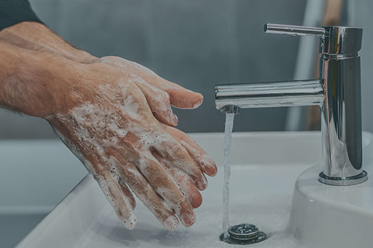 Hand care industry cleaning solutions